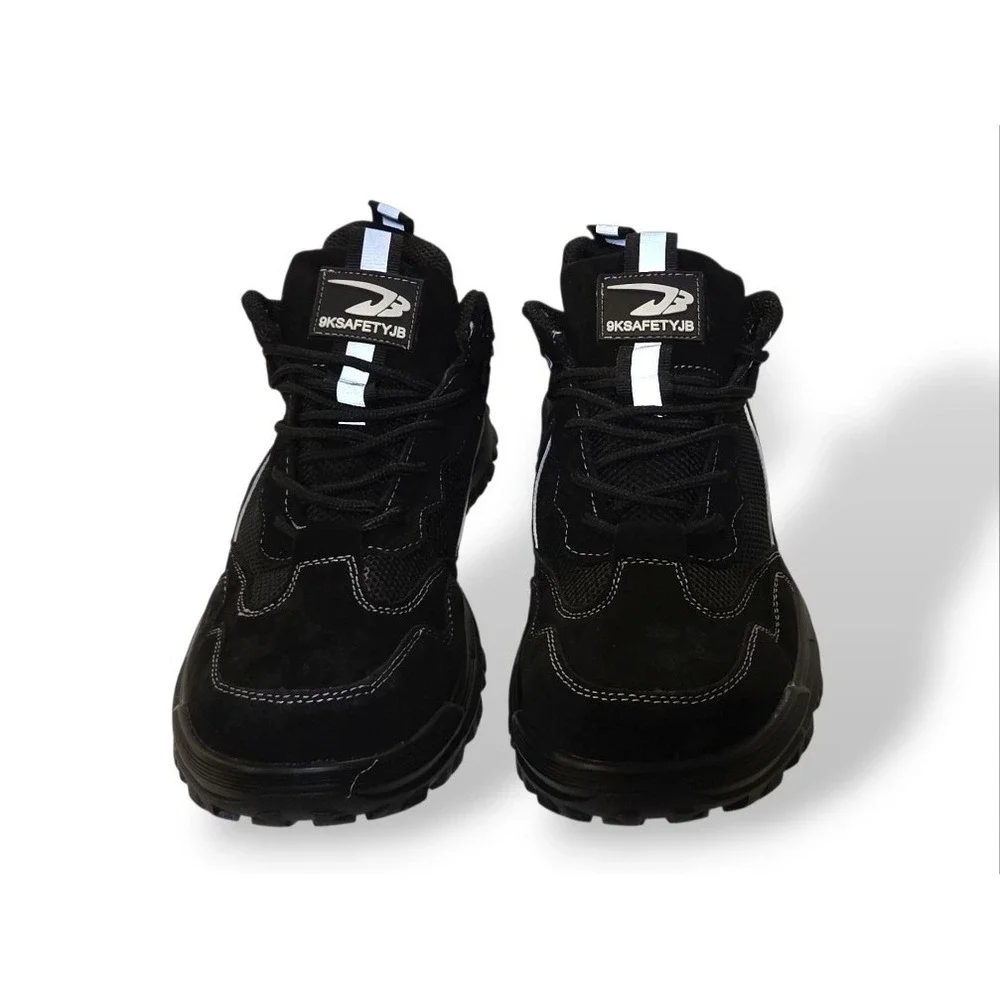 Safety Work Shoes Lightweight Breathable Toe Cap Puncture Proof Midsole Slip Res